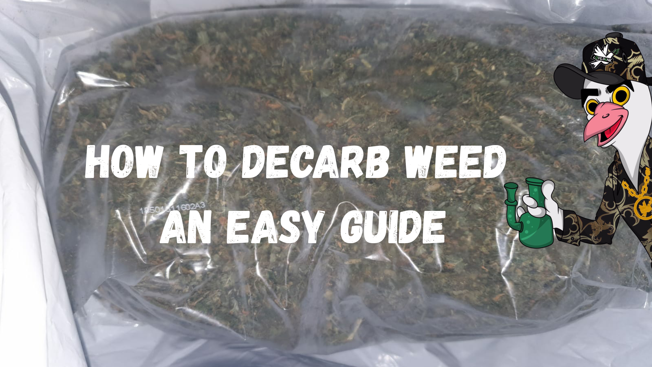 How to decarb weed